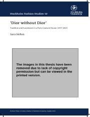 dior without dior pdf